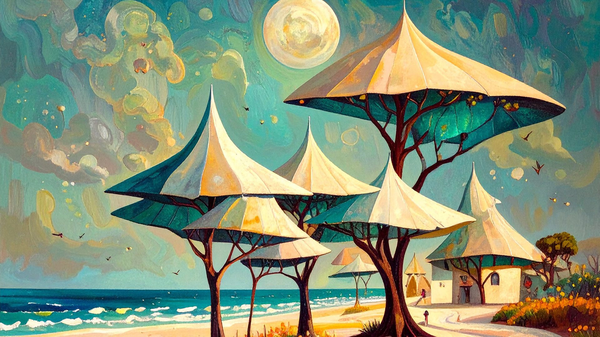 Beach surreal